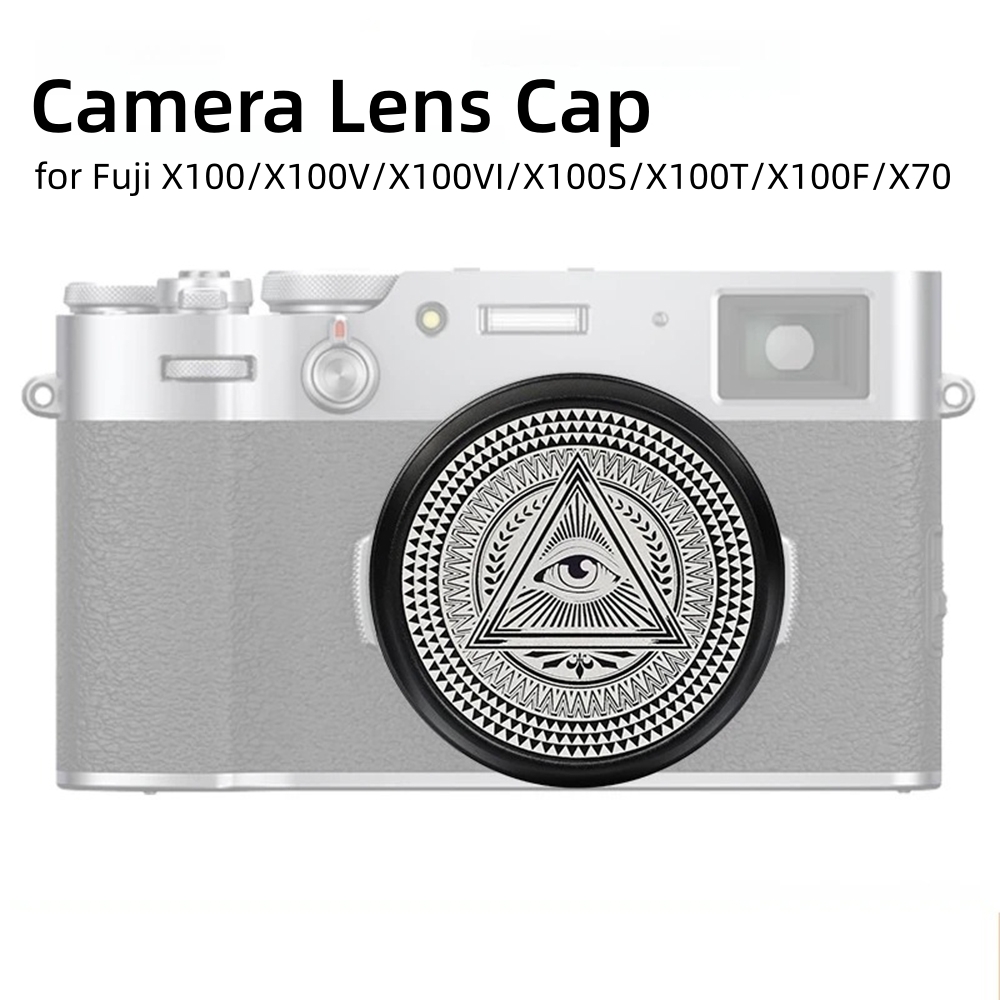 Vintage Metal Camera Lens Cap  - Fujifilm Camera X100Vi ulasan dan harga