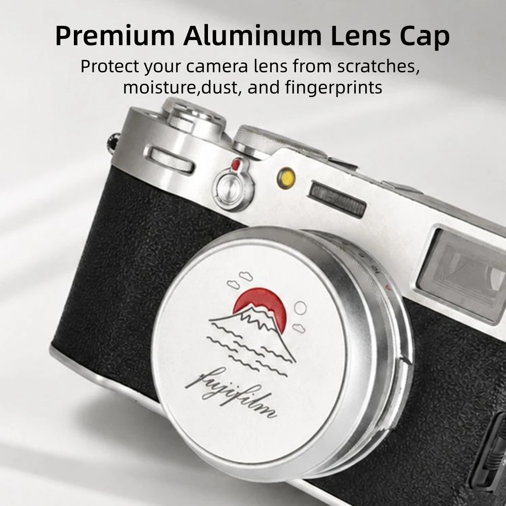Vintage Metal Camera Lens Cap  - Fujifilm Camera X100Vi ulasan dan harga