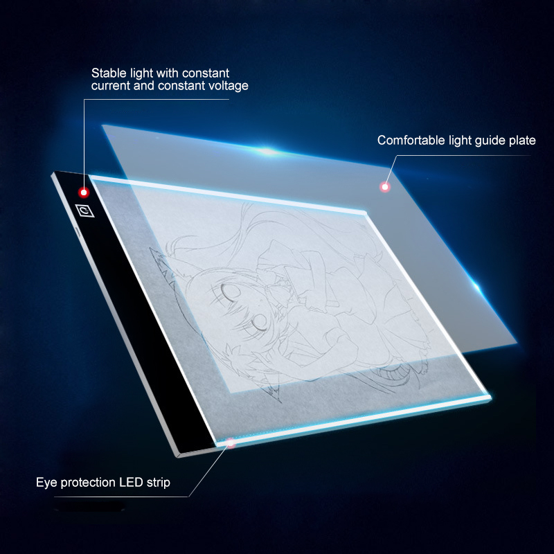 LED Photocopying Table Drawing - Photography Lighting Board ulasan dan harga