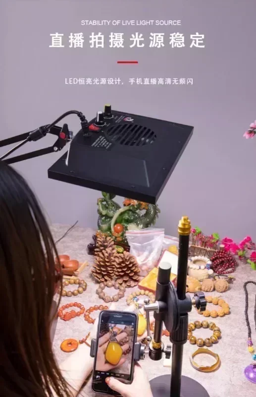 Jewelry live streaming fill li - Photography Lighting For Jewelry ulasan dan harga
