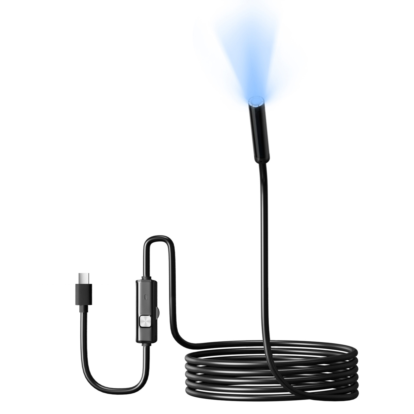 Type-c 5.5/7mm Endoscope Scope - Photography Lighting Diagram ulasan dan harga