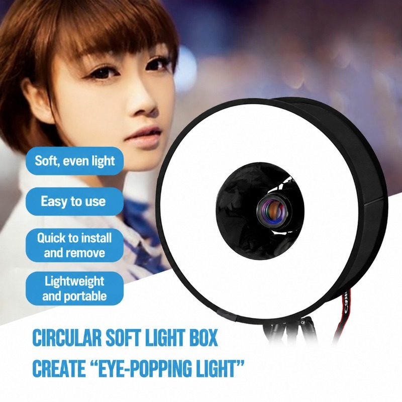 Foldable 45cm Ring‑flash Soft‑ - Photography Types Of Lighting ulasan dan harga