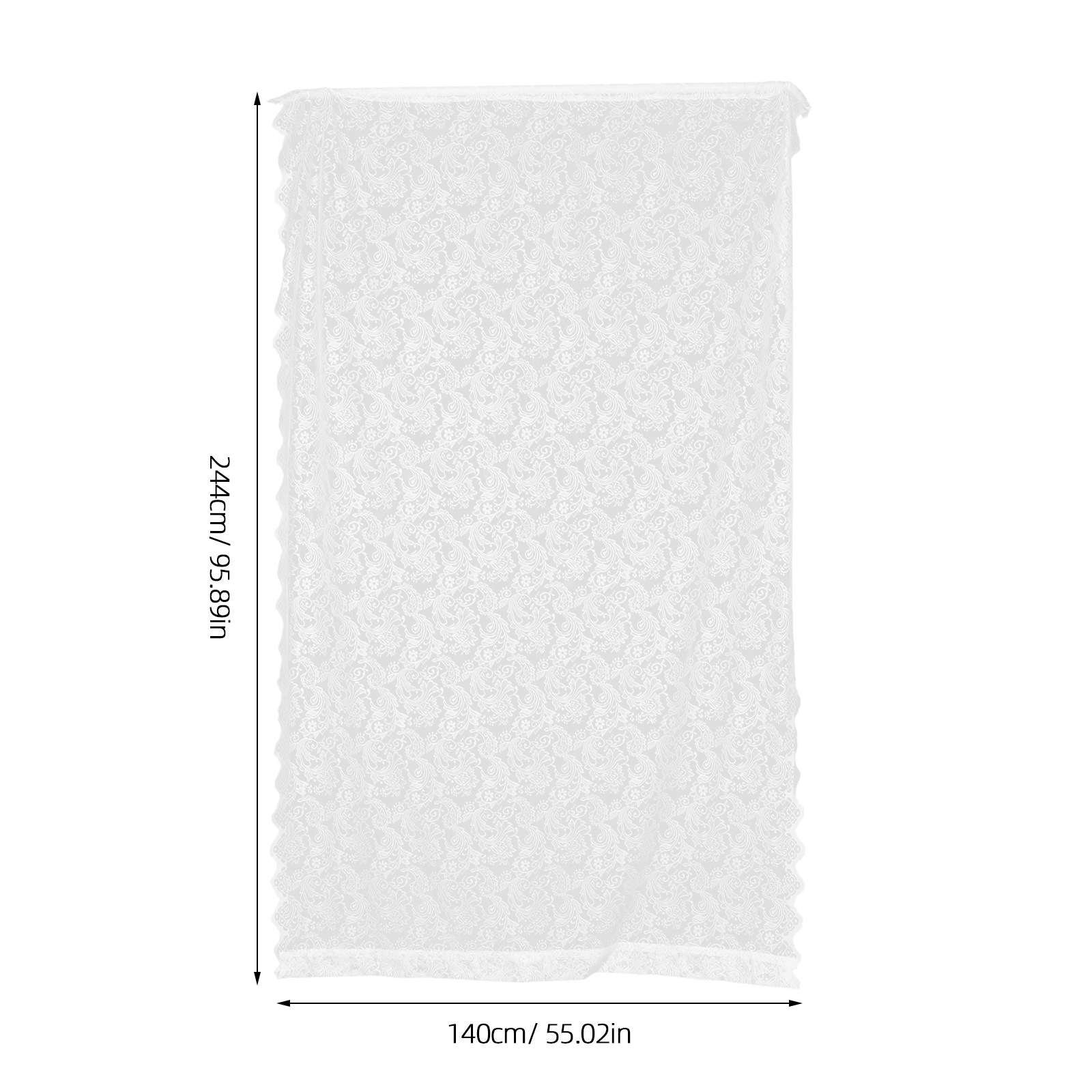 Vintage Embroidered Lace Curta - Lighting In Photography ulasan dan harga