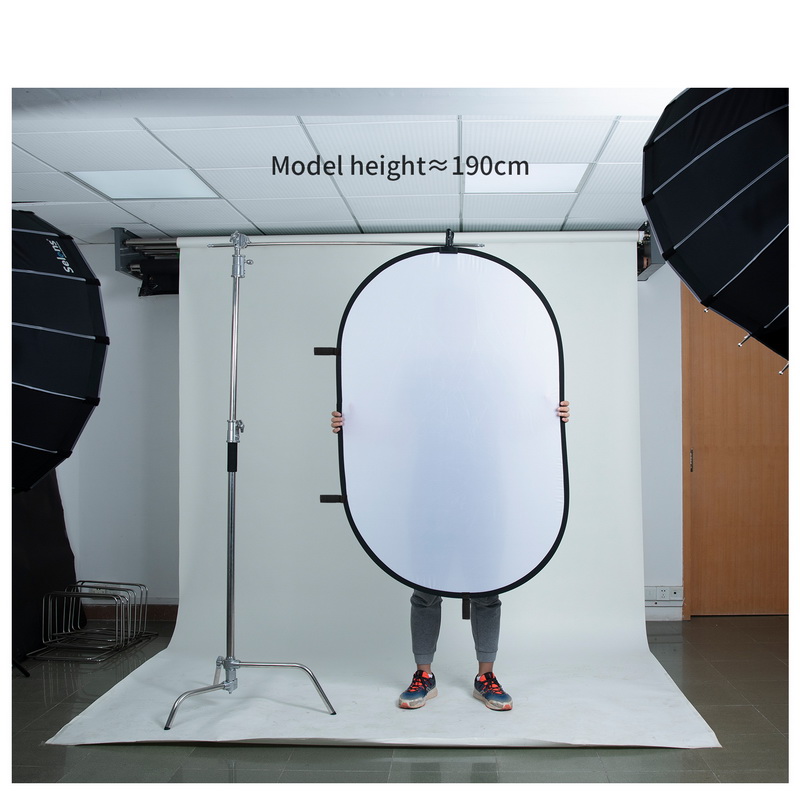 100X150CM Foldable Oval Reflec - Photography Lighting Board ulasan dan harga