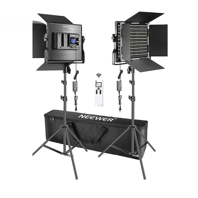 Neewer 2-Pack Advanced 660 LED - Photography Lighting Kit Neewer ulasan dan harga