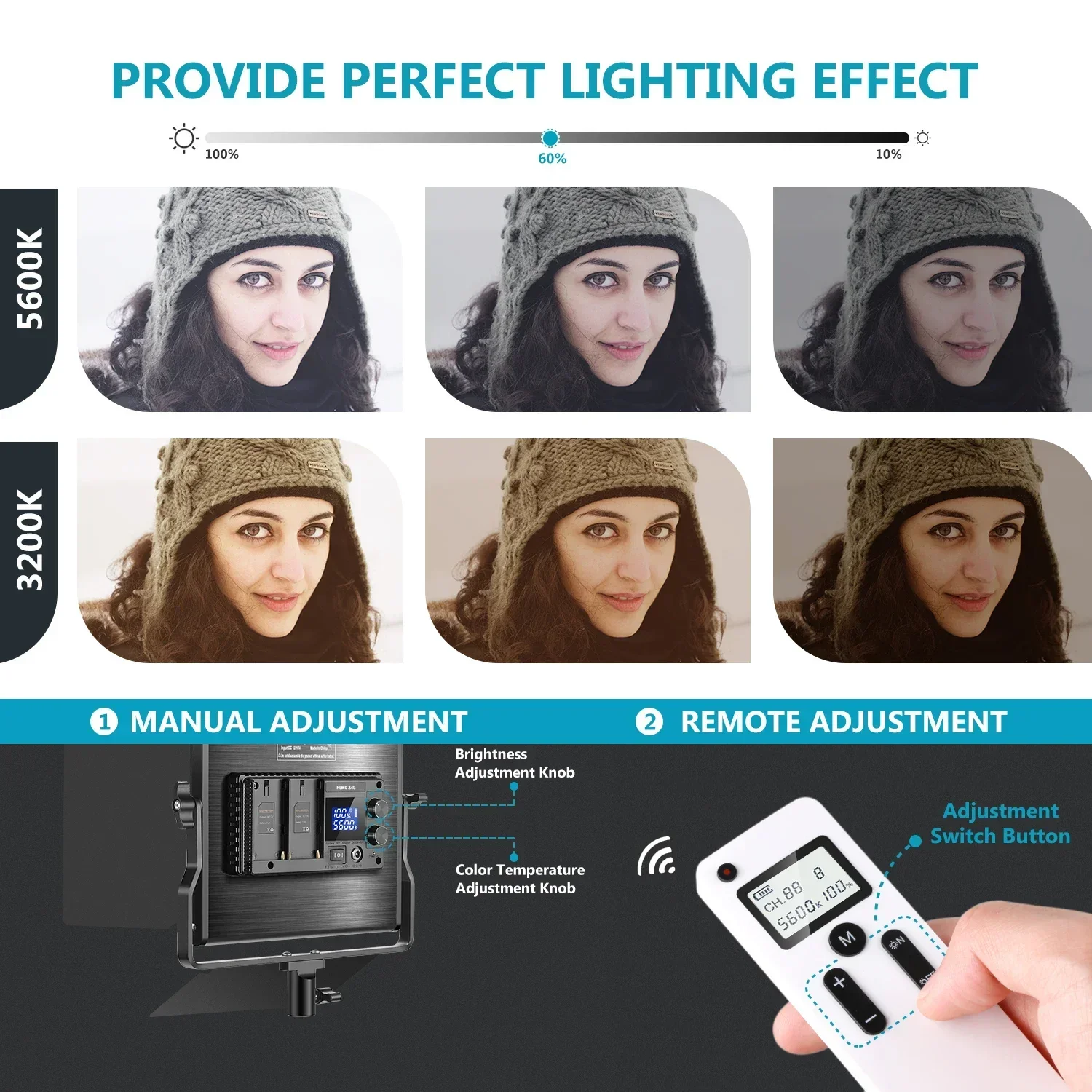 Neewer 2-Pack Advanced 660 LED - Photography Lighting Kit Neewer ulasan dan harga