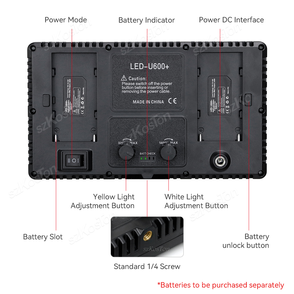 RGB Photography Video LED Fill - Photography Lighting Board ulasan dan harga