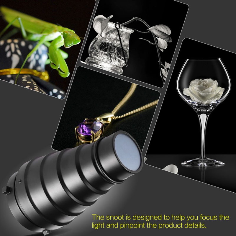 Conical Snoot with Honeycomb G - Honeycomb Grid Filter ulasan dan harga