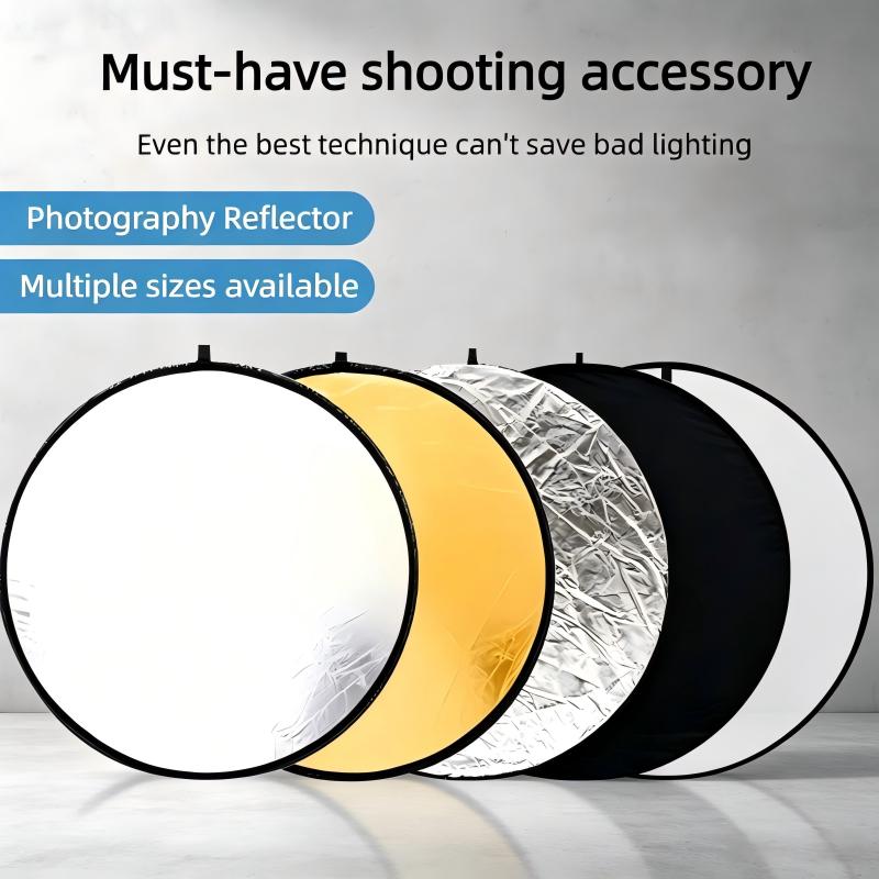 2-in-1 Dual Sided Gold Silver  - Photography Lighting Kit Portable ulasan dan harga