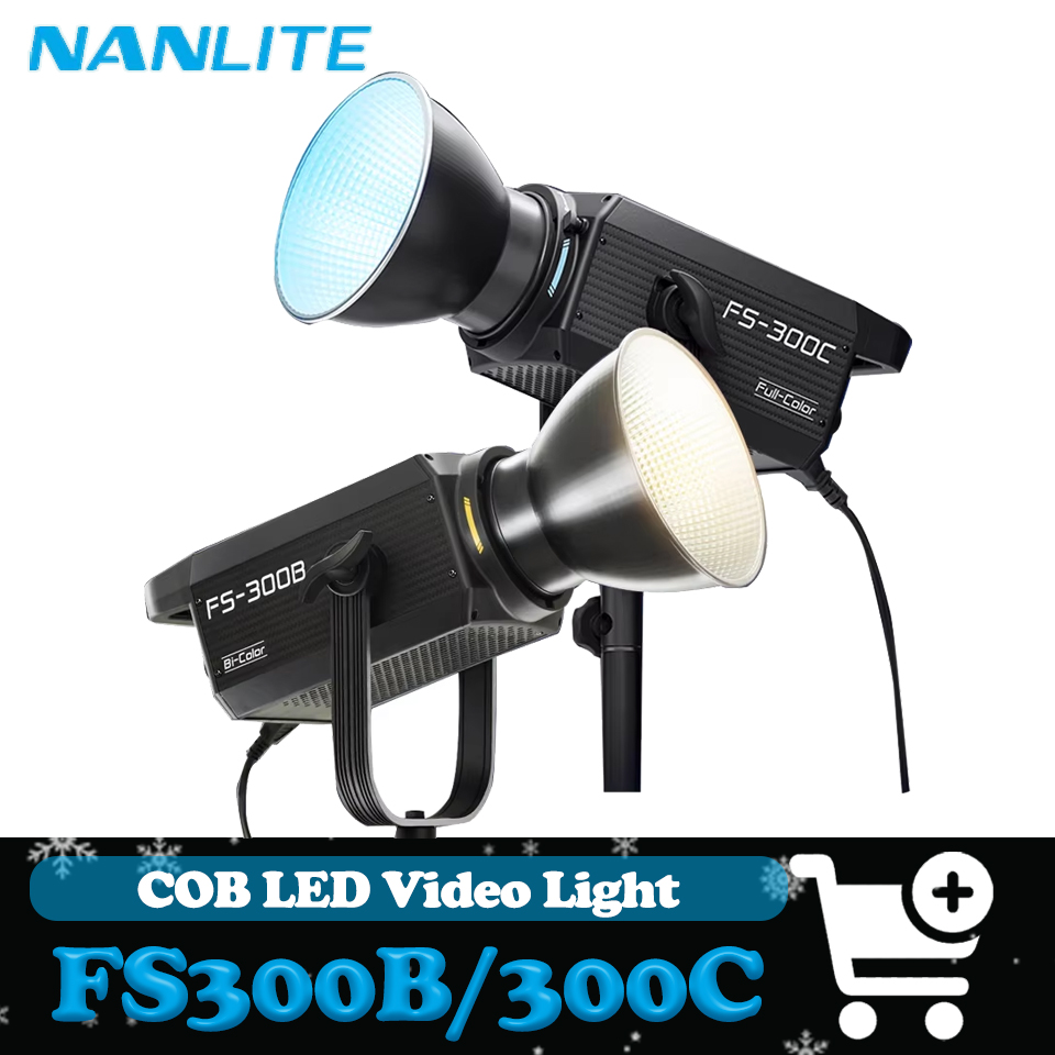 Nanlite FS-300C FS-300B Video  - Photography Lighting System ulasan dan harga