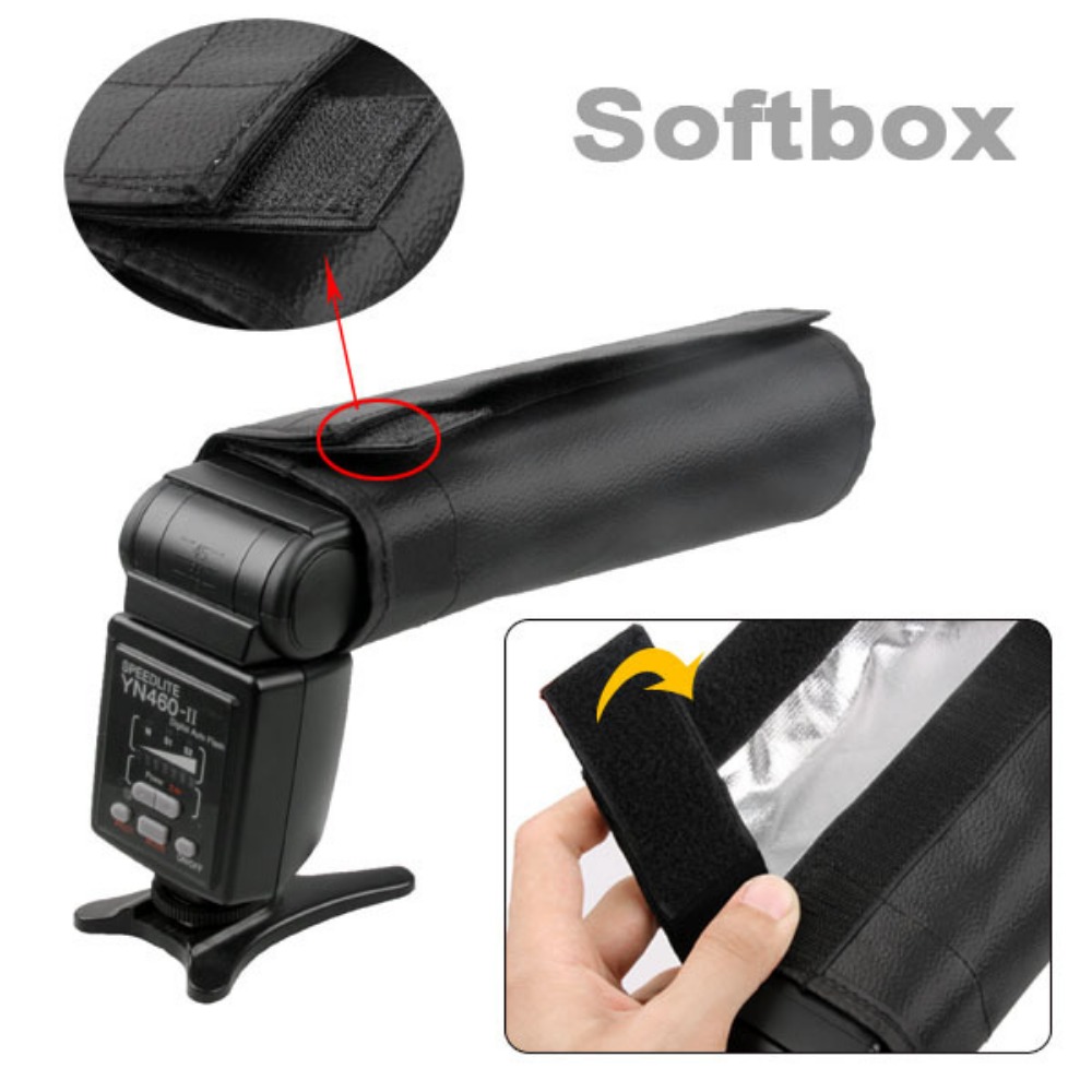 2-in-1 Universal Flash Reflect - Snoot Flash Modifier ulasan dan harga