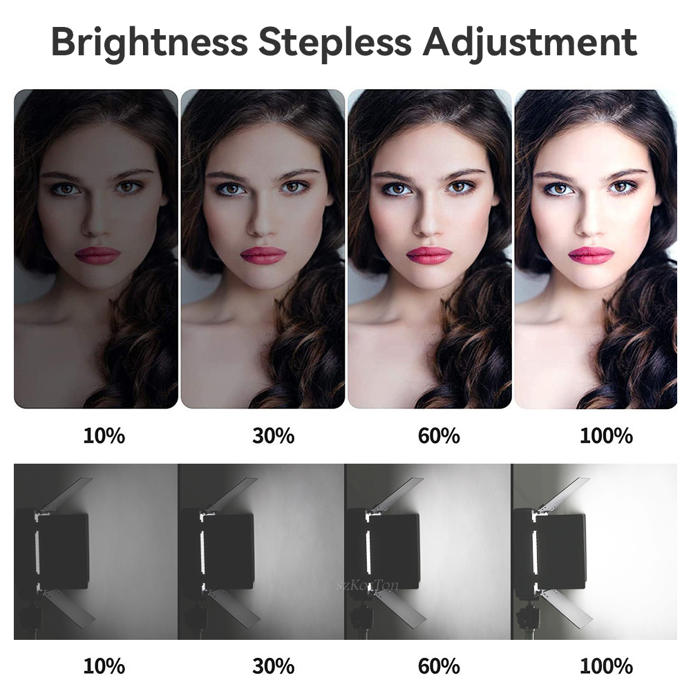 U800 U600 LED Photo Studio Vid - Photography Lighting System ulasan dan harga